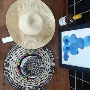 "2" Sassy Straw Hats